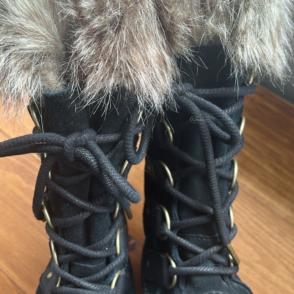 Sorel - Joan of arctic boot in black quarry - Picture 11 of 13